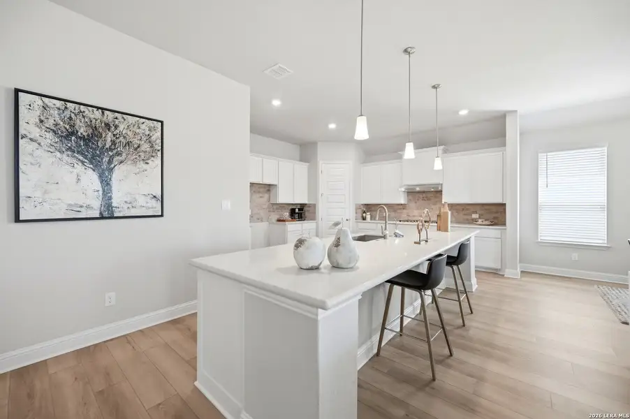 Furnished interior view inside a new home in The Parklands, Schertz (Image 5).
