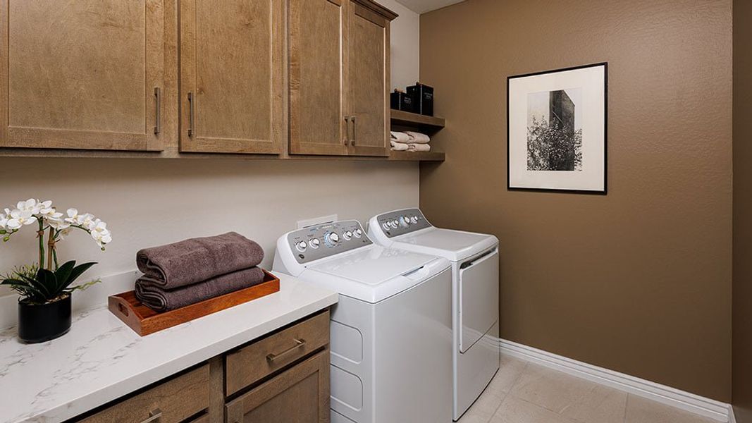 Representative furnished interior of a home built from the Regal by Taylor Morrison in Ladera Trails, Peoria (Image 18).
