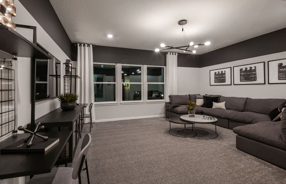 Furnished interior view inside a new home in Marion Ranch, Ocala (Image 12). Furnished interior view inside a new home in Marion Ranch, Ocala (Image 12).