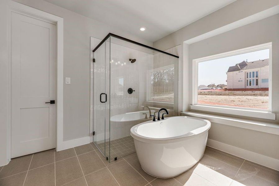 Furnished interior view inside a new home in Providence Cove, McKinney (Image 8).