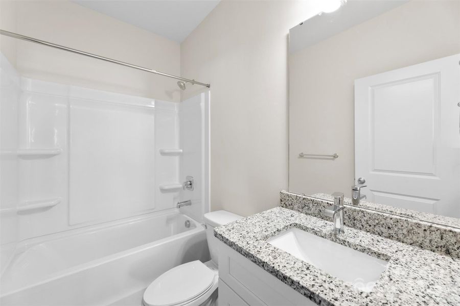 Furnished interior view inside a new home in , Spencer (Image 10).