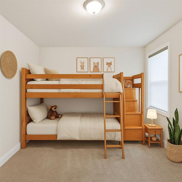 Furnished interior view inside a new home in , McDonough (Image 9).
