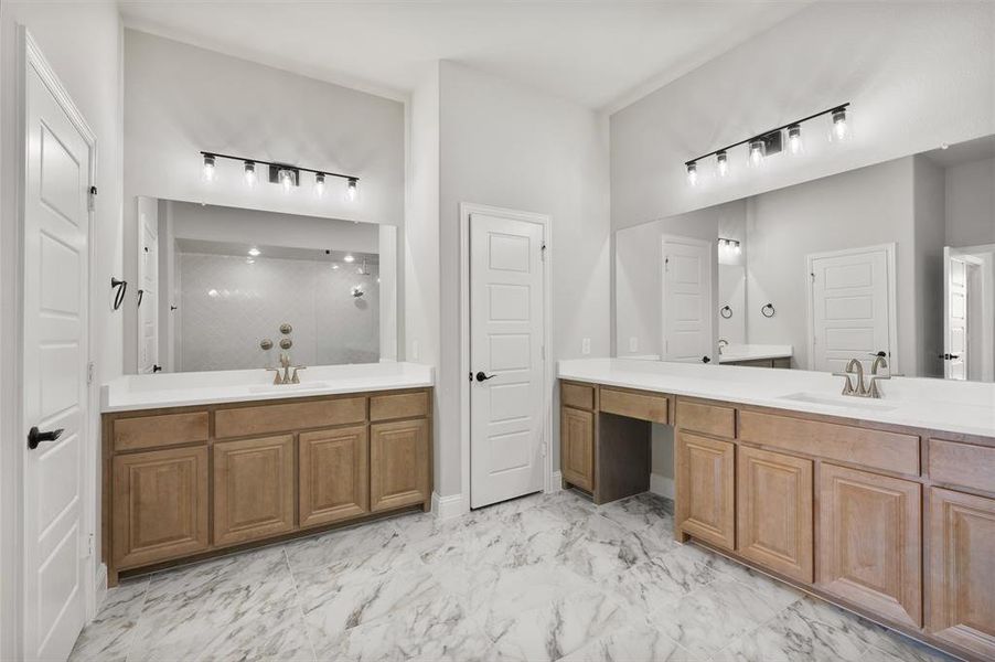 Furnished interior view inside a new home in Estates At Baker Park, Sherman (Image 13).