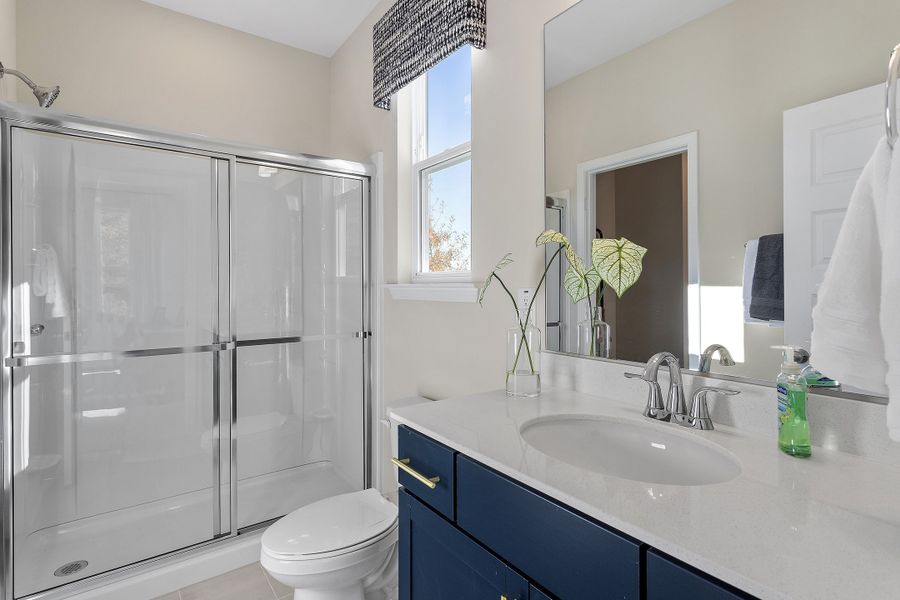 Representative furnished interior of a home built from the Waterlily - Vanguard Collection by Mungo Homes in Renaissance at White Oak, Garner (Image 8).