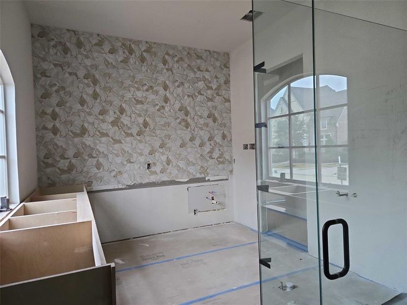 In-progress construction of a new home in , Frisco, TX (Image 17).