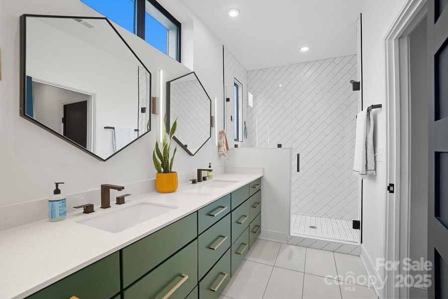 Furnished interior view inside a new home in , Charlotte (Image 6). Furnished interior view inside a new home in , Charlotte (Image 6).