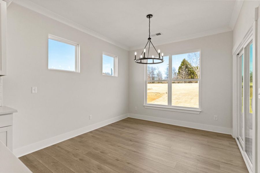 Spacious, unfurnished interior of a new home in Founders Club, Moore (Image 24).
