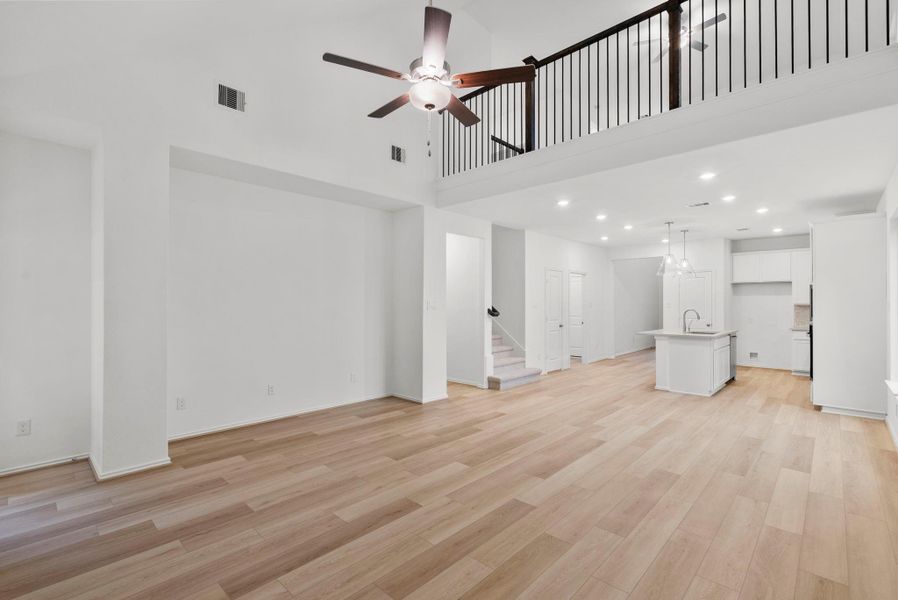 Spacious, unfurnished interior of a new home in The Highlands, Porter (Image 24).