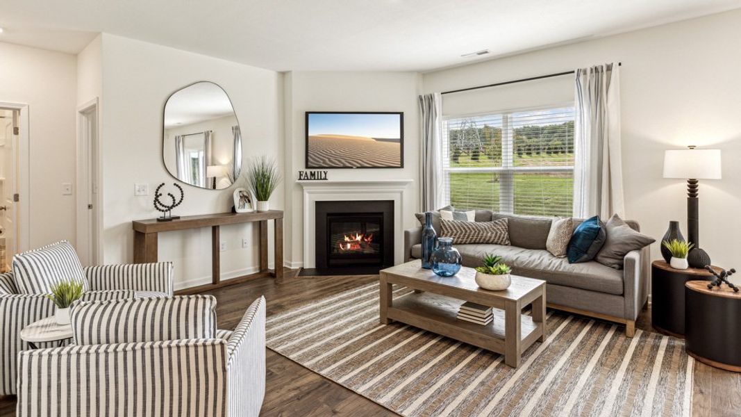 Furnished interior view inside a new home in Millstone Village, Morristown (Image 7).