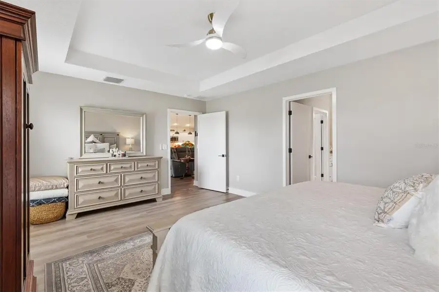 Furnished interior view inside a new home in , The Villages (Image 10).