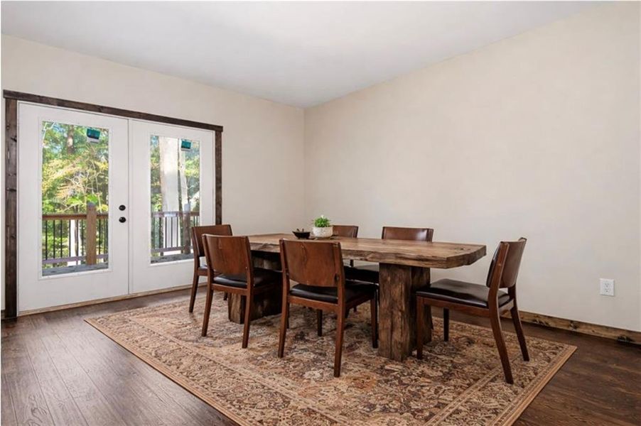 Furnished interior view inside a new home in , Ellijay (Image 6).