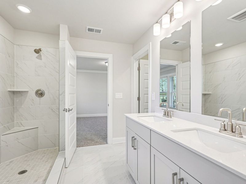 Furnished interior view inside a new home in Hemingway - Reserve Series, Cumming (Image 11).
