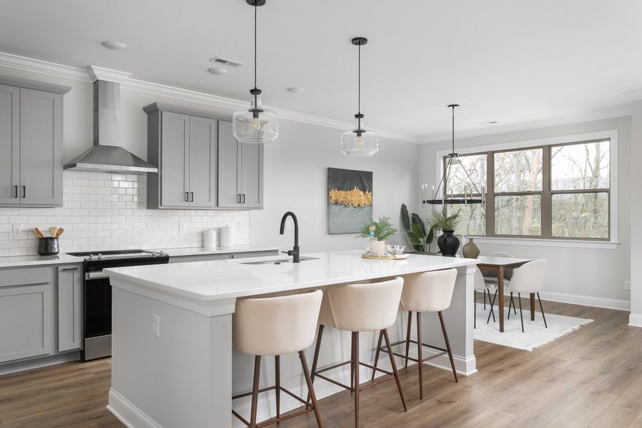 Representative furnished interior of a home built from the The Yosemite by Greentech Homes LLC in The Thicket at Sedman Hills, Hixson (Image 6).