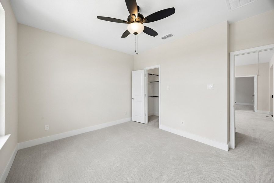 Representative unfurnished interior of a home built from the Mirella by Landon Homes in Fields - East Village, Frisco (Image 31). Representative unfurnished interior of a home built from the Mirella by Landon Homes in Fields - East Village, Frisco (Image 31).