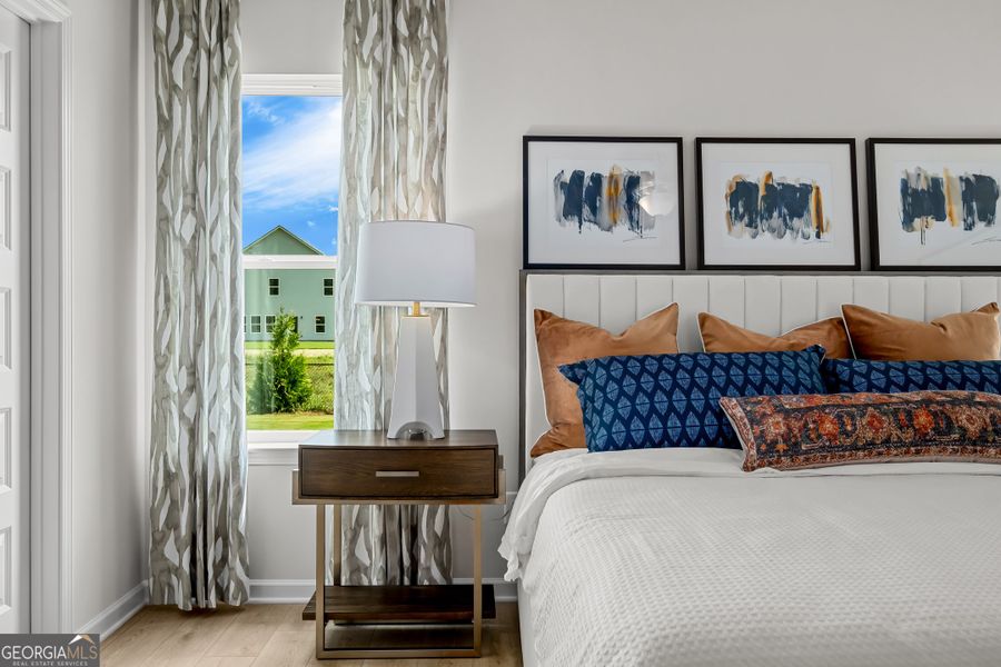 Furnished interior view inside a new home in Cobblestone Crossing Commons, Warner Robins (Image 26).