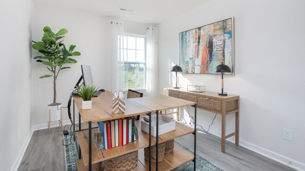 Furnished interior view inside a new home in Henley Ridge, Graham (Image 17).