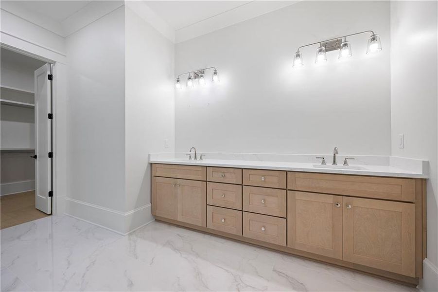 Furnished interior view inside a new home in , Dacula (Image 43).