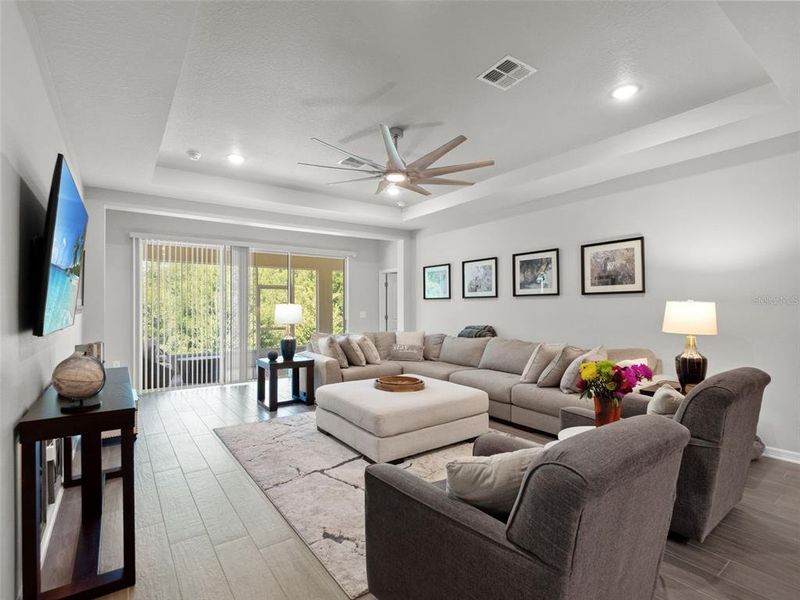 Furnished interior view inside a new home in , Mount Dora (Image 18). Furnished interior view inside a new home in , Mount Dora (Image 18).
