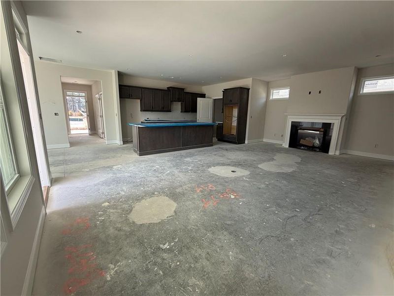 In-progress construction of a new home in , Hiram, GA (Image 21).