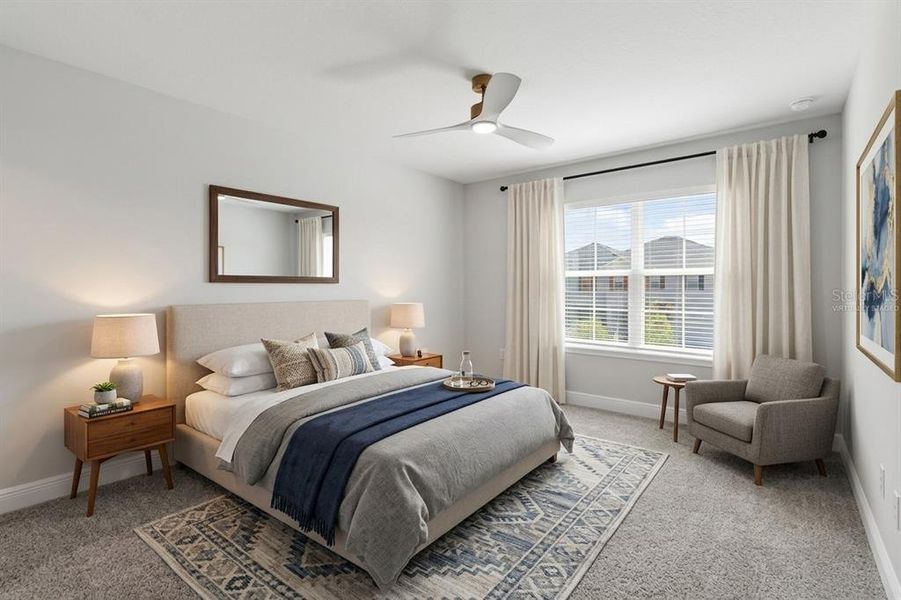 Furnished interior view inside a new home in , Winter Garden (Image 19).