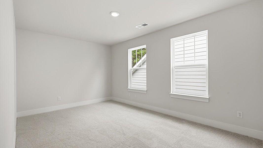 Furnished interior view inside a new home in Barton Hollow Single Family Homes, Fountain Inn (Image 28). Furnished interior view inside a new home in Barton Hollow Single Family Homes, Fountain Inn (Image 28).