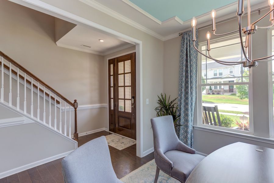 Furnished interior view inside a new home in Highgate, Clayton (Image 26). Furnished interior view inside a new home in Highgate, Clayton (Image 26).