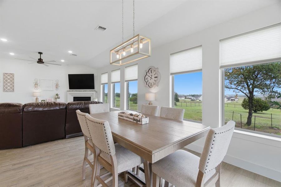 Furnished interior view inside a new home in Gatlin Ranch, Springtown (Image 34).