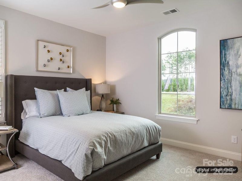 Furnished interior view inside a new home in , Charlotte (Image 7).