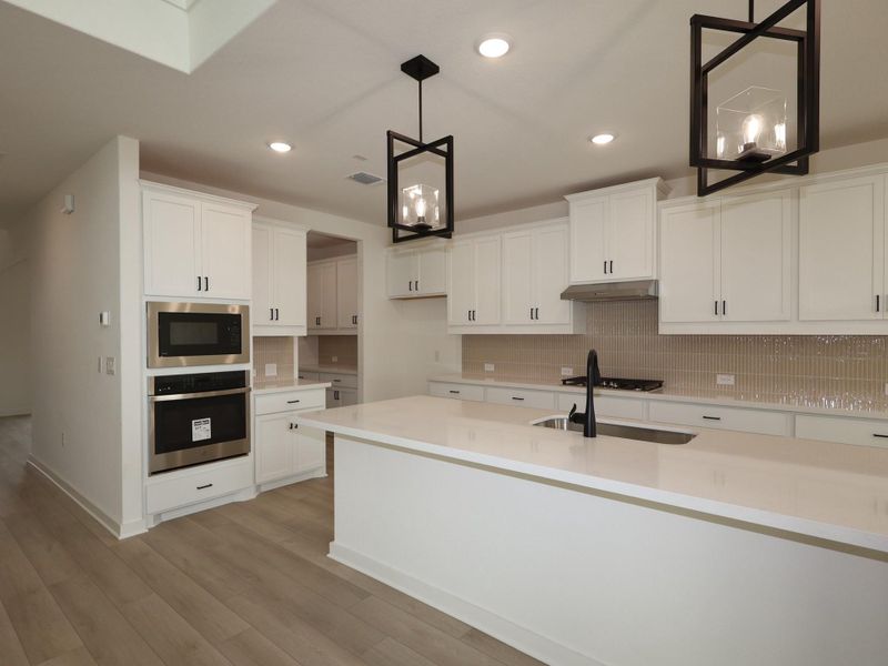Furnished interior view inside a new home in Barksdale, Leander (Image 13). Furnished interior view inside a new home in Barksdale, Leander (Image 13).