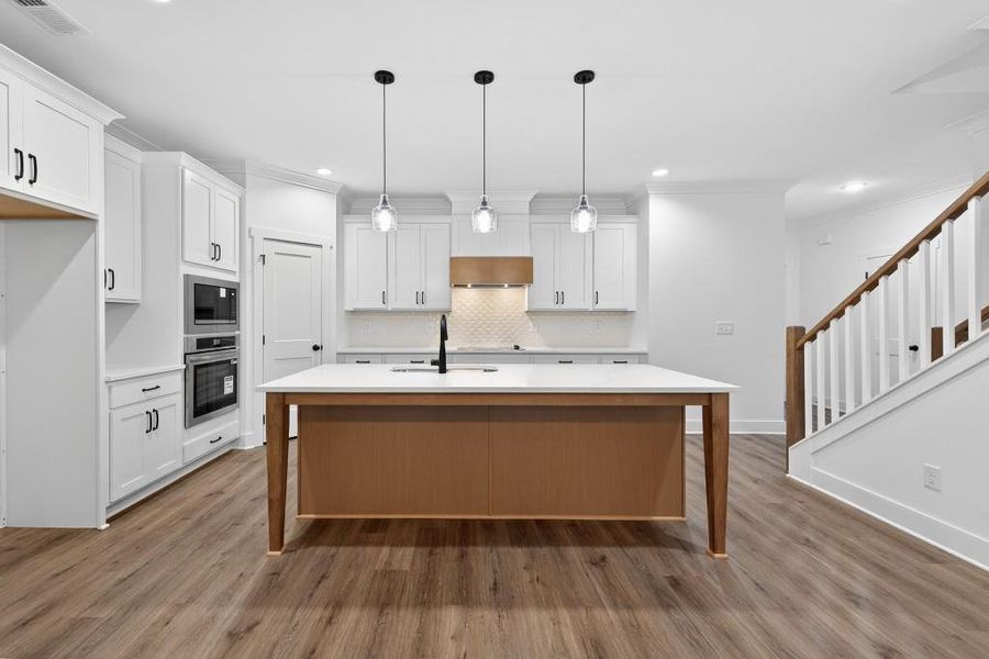 Furnished interior view inside a new home in , Statham (Image 5).