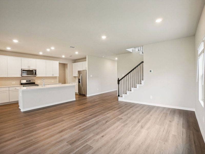 The Woodside floorplan with the Balanced interior package.