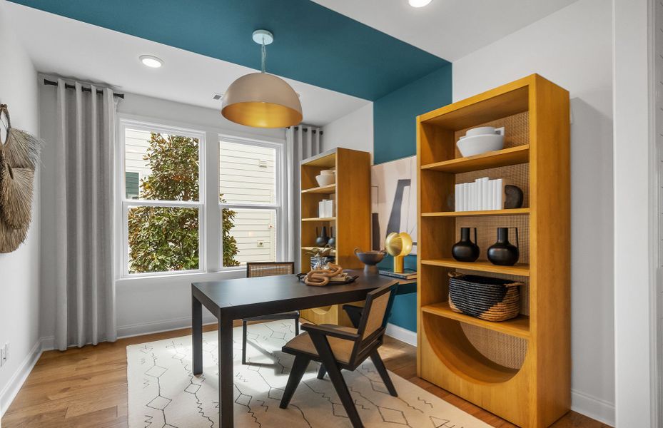 Furnished interior view inside a new home in Del Webb Southern Harmony, Murfreesboro (Image 9).