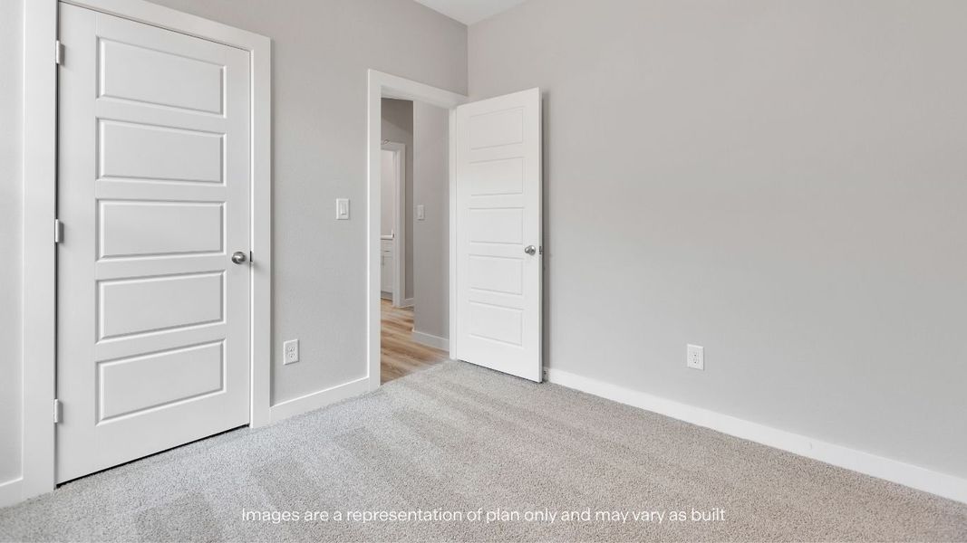 Spacious, unfurnished interior of a new home in Mustang Ridge, Andrews (Image 13). Spacious, unfurnished interior of a new home in Mustang Ridge, Andrews (Image 13).