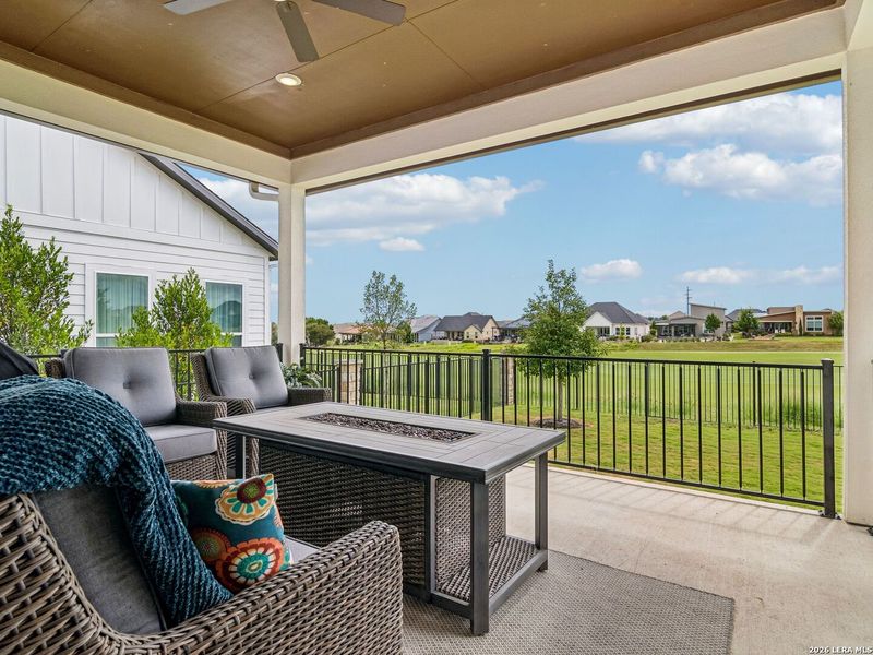 Exterior details and patio area of a home in Kissing Tree, San Marcos (Image 23). Exterior details and patio area of a home in Kissing Tree, San Marcos (Image 23).