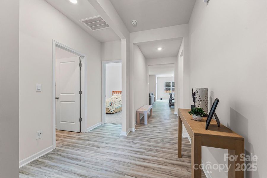 Furnished interior view inside a new home in Fergus Crossing, York (Image 13). Furnished interior view inside a new home in Fergus Crossing, York (Image 13).