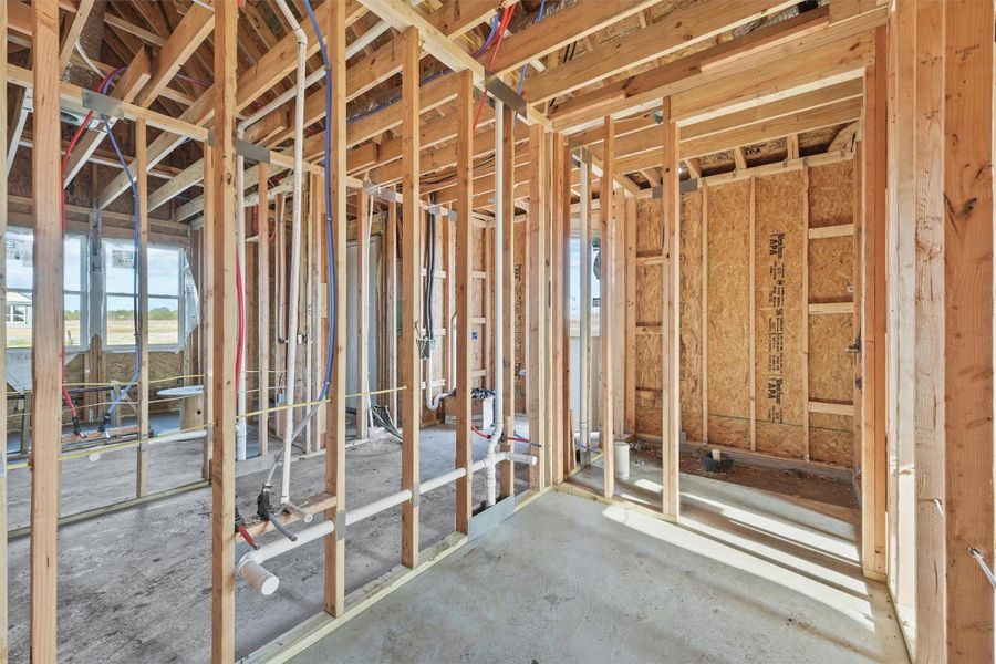 Secondary bath with double vanity will feature another incredibly sized walk in shower. Secondary bath with double vanity will feature another incredibly sized walk in shower.