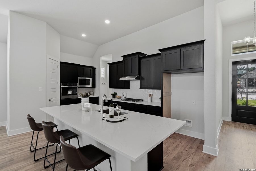 Furnished interior view inside a new home in Esperanza 50's, Boerne (Image 35).