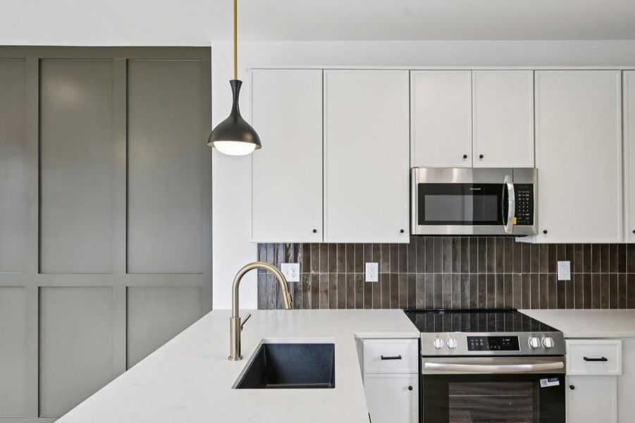 Furnished interior view inside a new home in , Atlanta (Image 6). Furnished interior view inside a new home in , Atlanta (Image 6).