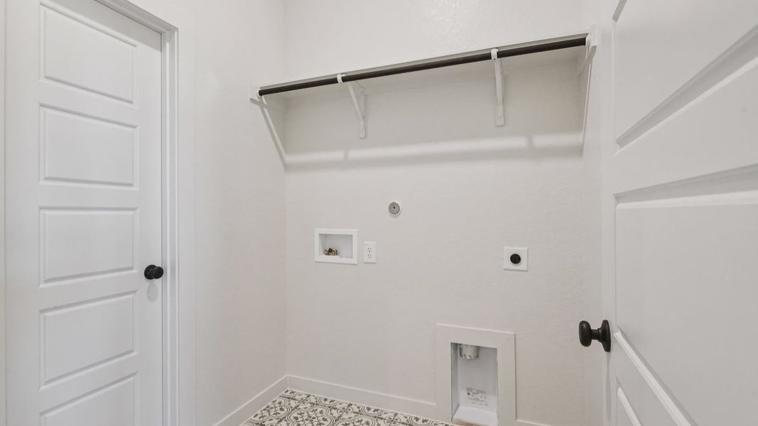 Representative unfurnished interior of a home built from the Marshall by Chesmar Homes in Stream Waters, Seguin (Image 20). Representative unfurnished interior of a home built from the Marshall by Chesmar Homes in Stream Waters, Seguin (Image 20).