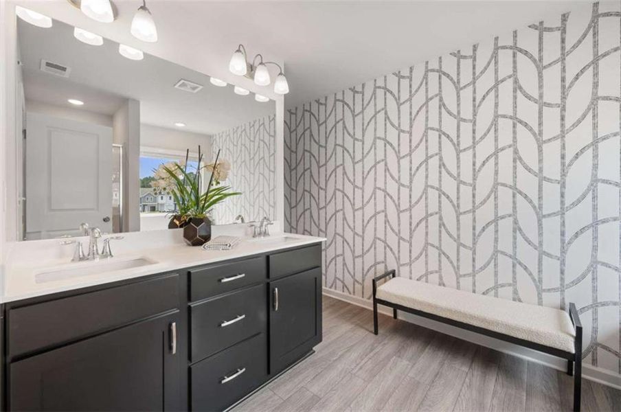 Furnished interior view inside a new home in , Jonesboro (Image 18). Furnished interior view inside a new home in , Jonesboro (Image 18).