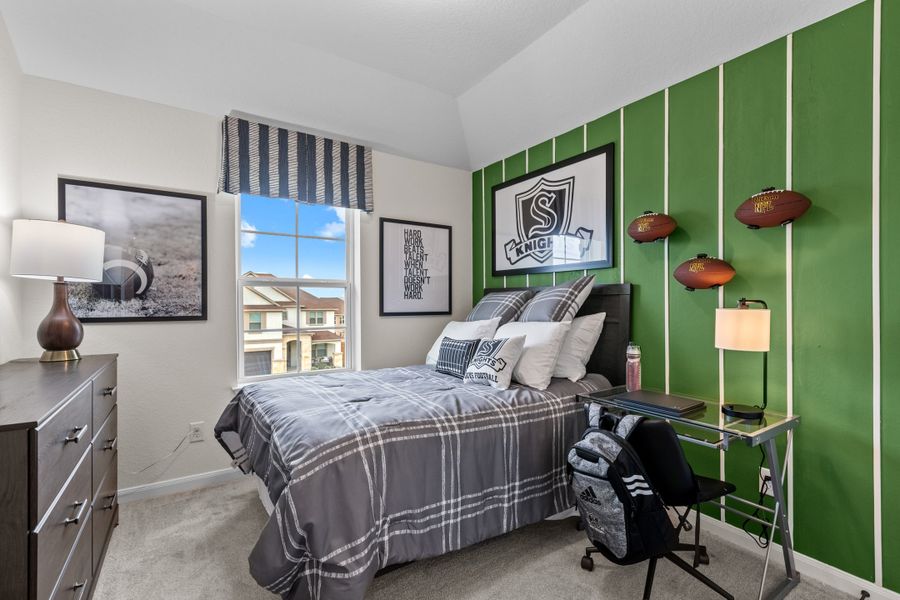 Furnished interior view inside a new home in Morgan Meadows, San Antonio (Image 7).