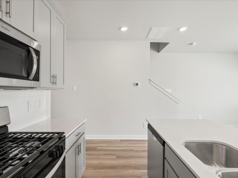 Furnished interior view inside a new home in Valentine Townes, Greer (Image 5).