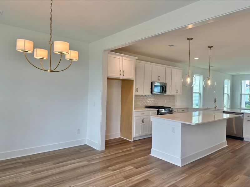 Furnished interior view inside a new home in , Summerville (Image 4).