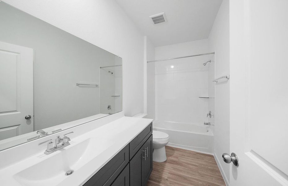 Furnished interior view inside a new home in Mavera, Conroe (Image 6).