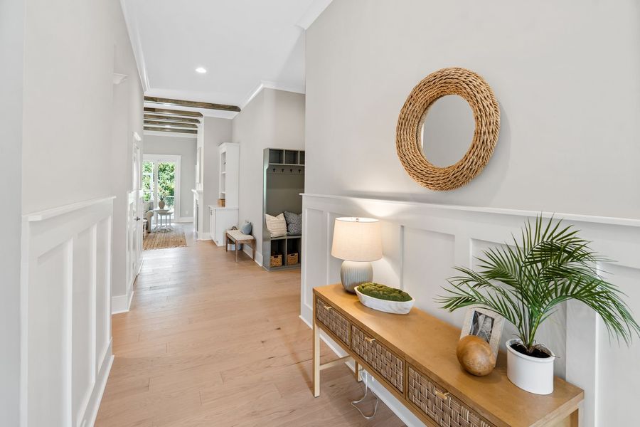 Representative furnished interior of a home built from the Beckett by Bill Clark Homes in Riverside Cove, Wilmington (Image 7).