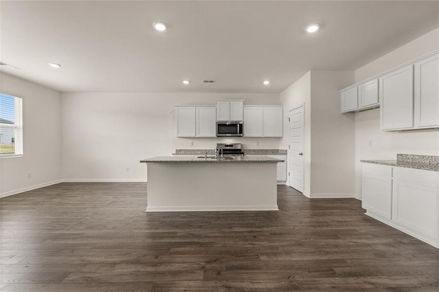 Furnished interior view inside a new home in Preserve at Dove Creek, Statham (Image 28).