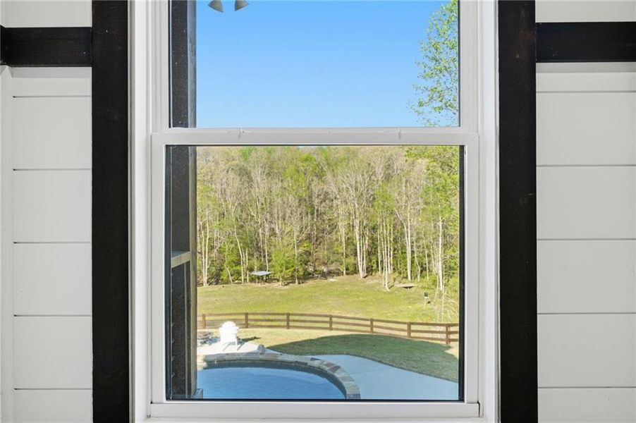 Exterior details and patio area of a home in , Talking Rock (Image 30).