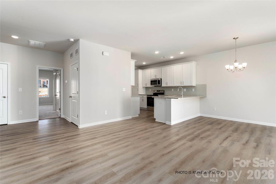 Spacious, unfurnished interior of a new home in Autumn Brook, Stanley (Image 6).