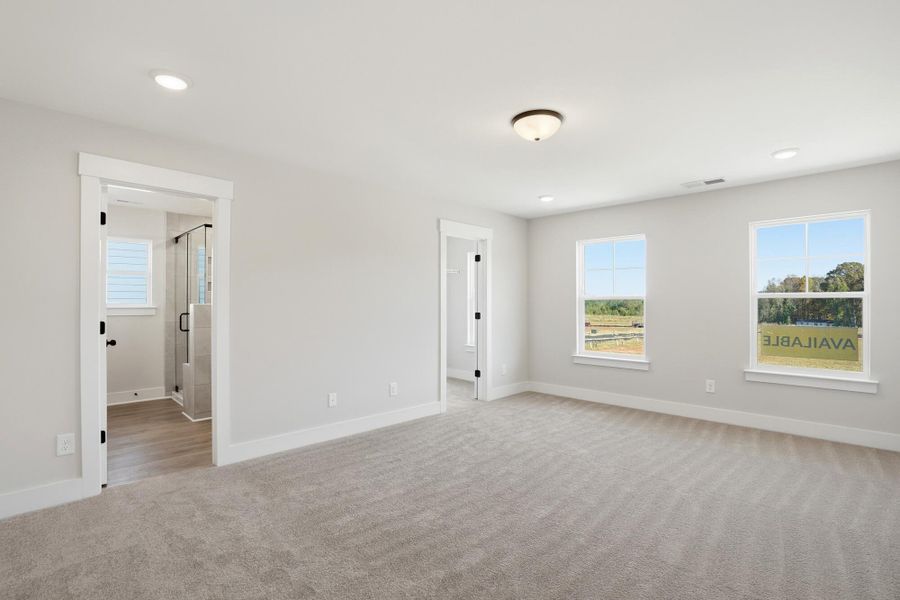 Spacious, unfurnished interior of a new home in Blythe Mill Townhomes, Waxhaw (Image 34). Spacious, unfurnished interior of a new home in Blythe Mill Townhomes, Waxhaw (Image 34).