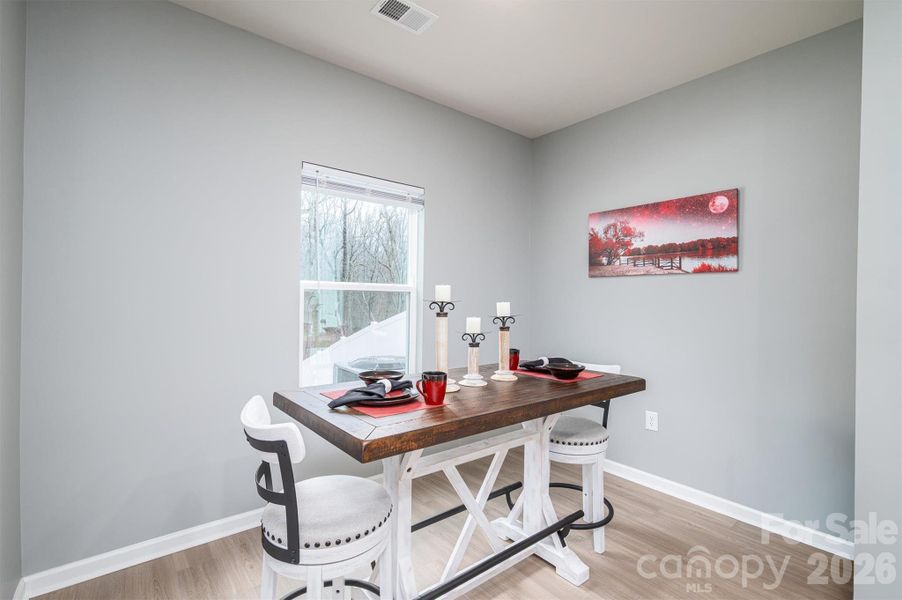 Furnished interior view inside a new home in Stagecoach Station, Gastonia (Image 32).